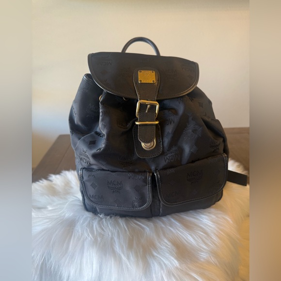 🖤🖤 MCM Vintage Small Nylon Backpack - Made in Germany 🖤🖤 - Picture 2 of 10